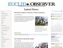 Tablet Screenshot of euclidobserver.com